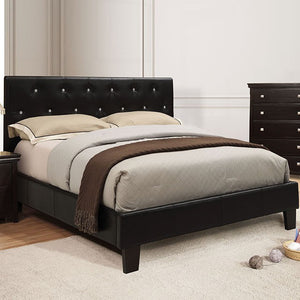 Velen Contemporary Bed (Black)