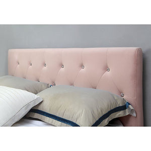 Velen Contemporary Bed (Pink)