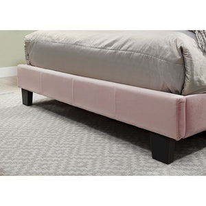 Velen Contemporary Bed (Pink)