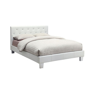 Velen Contemporary Bed (White)