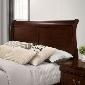 Louis Philippe Transitional Bed (Cherry)
