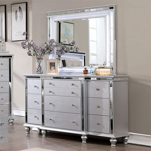 Bellinzona Contemporary Dresser (Silver)