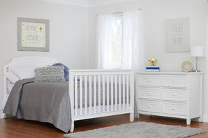 Alice 4-in-1 Convertible Crib White