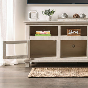 Argus Rustic-style TV Stand (Ivory)