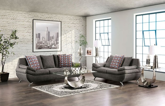 Sarnen Living Room Collection (Dark Grey)