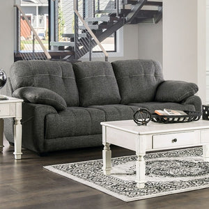 Canby Transitional Sofa & Loveseat (Grey)