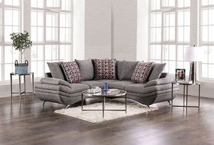 Reinach Contemporary Sectional (Grey)