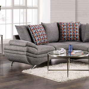 Reinach Contemporary Sectional (Grey)