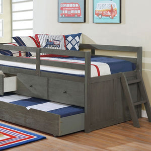 Anisa Twin Loft Bed (Grey)