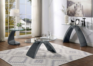 Nahara Living Room Table Collection (Grey)