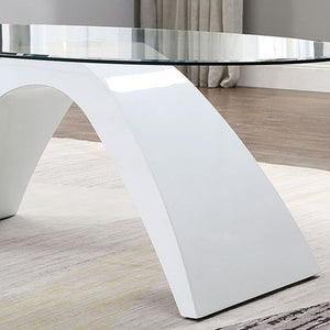 Nahara Living Room Table Collection (White)