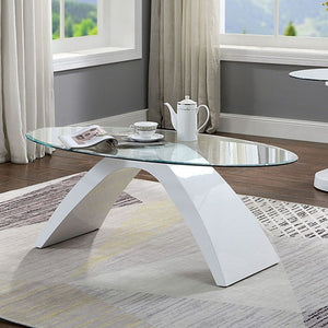 Nahara Living Room Table Collection (White)