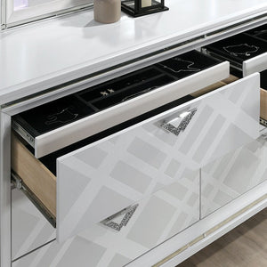 Emmeline Contemporary Dresser (White)