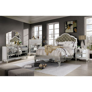 Eliora Glamorous Bed (Silver)