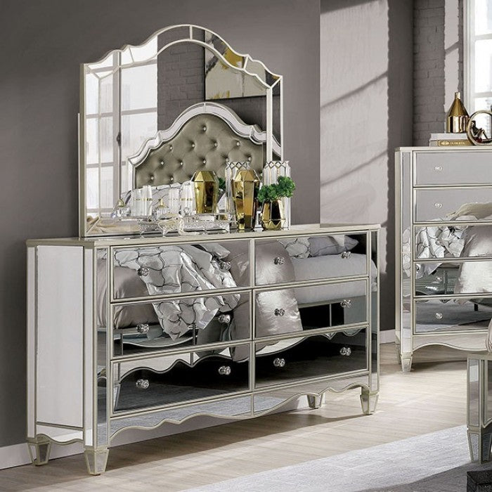 Eliora Glamorous Dresser (Silver)