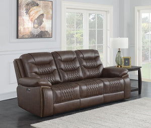Flamenco Power Living Room Collection (Brown)