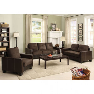Laverne Living Room Set (Brown)