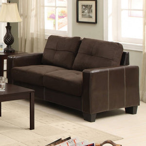 Laverne Living Room Set (Brown)