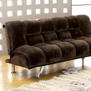 Marbelle Futon Sofa Bed (Dark Brown)