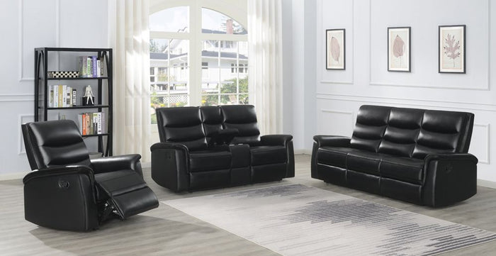 Dario Living Room Collection (Black)