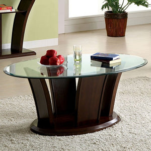 Manhattan Liivng Room Table Collection (Brown Cherry)