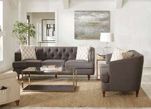 Shelby Living Room Collection (Grey)