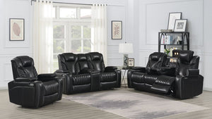 Bismark Living Room Collection (Black)