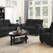 Clementine Living Room Collection (Black)