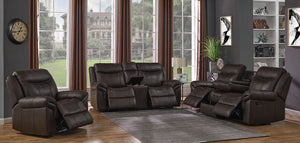 Sawyer Living Room Collection (Cocoa Brown)