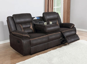 Greer Living Room Collection (Brown)