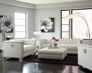 Chaviano Living Room (White)
