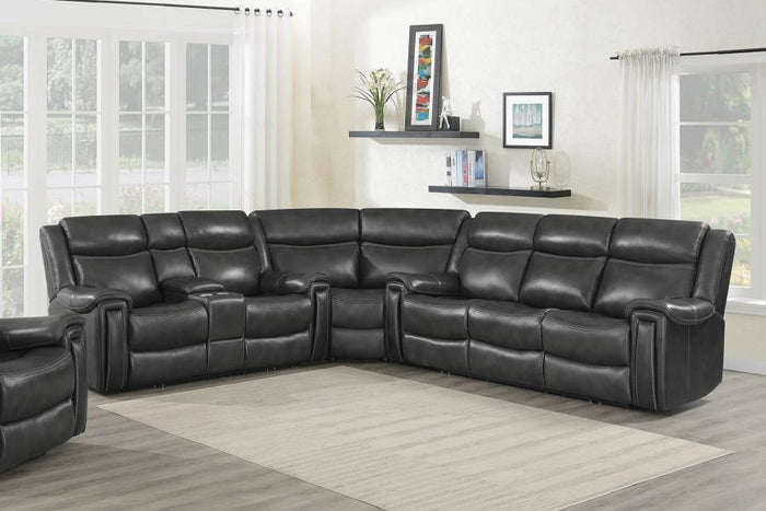 Shallowford Sectional Living Room Collection (Charcoal)