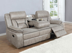 Greer Living Room Collection (Taupe)