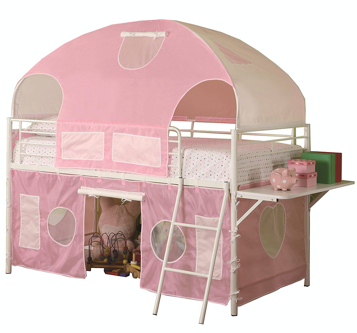 tent loft bed Sweetheart Tent Loft Bed – Fully Furnished
