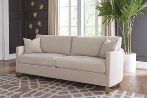 Corliss Living Room Collection (Cream)