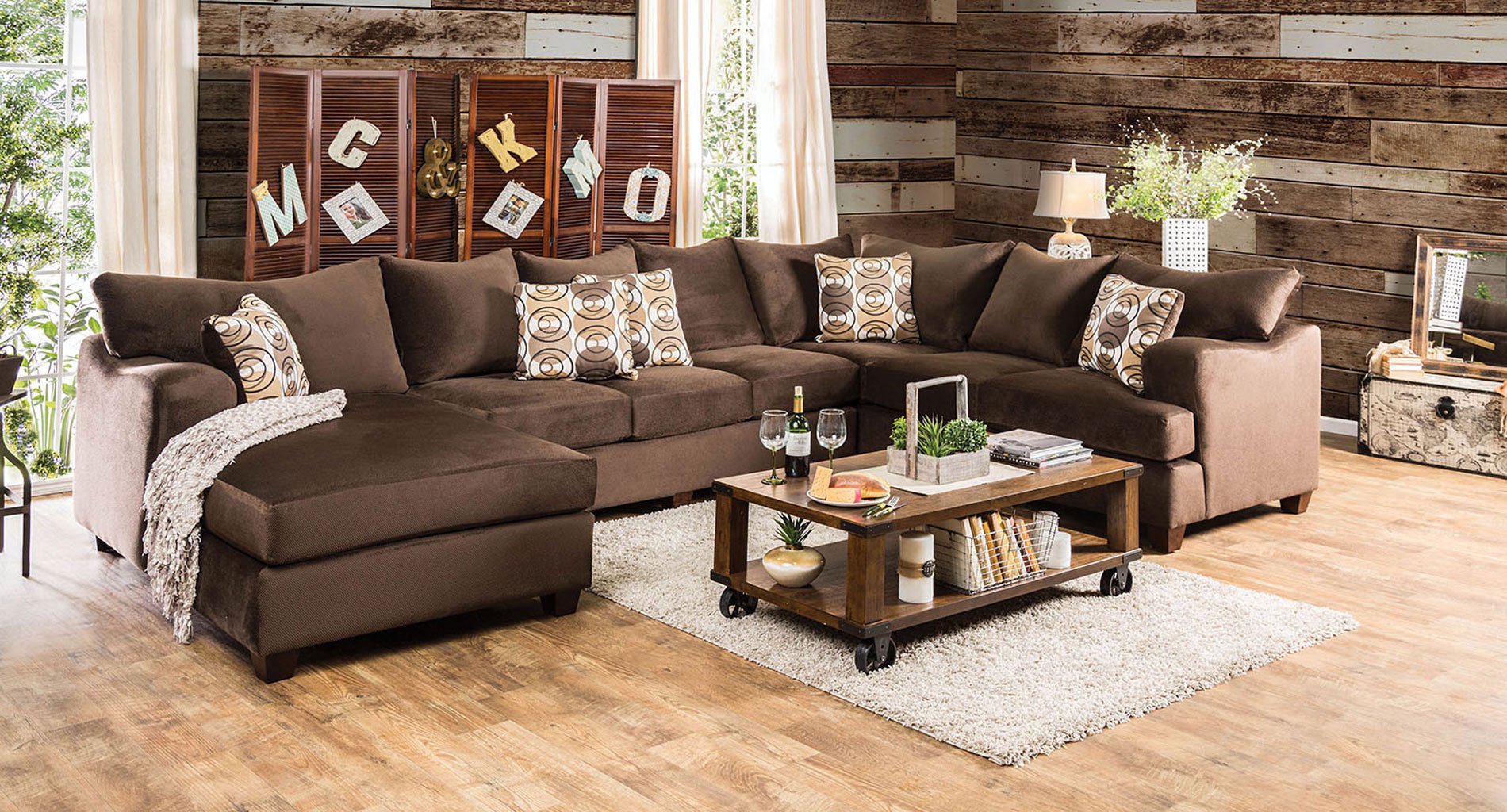 Brown large deals sectional