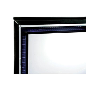 Bellanova Black Crocodile Embossed with Built in LED Lights Bedroom Collection