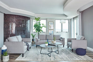 Lennox Living Room Collection (Grey)