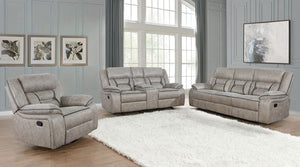 Greer Living Room Collection (Taupe)