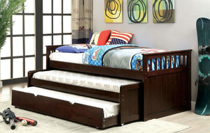 Triple Twin DayBed In Espresso