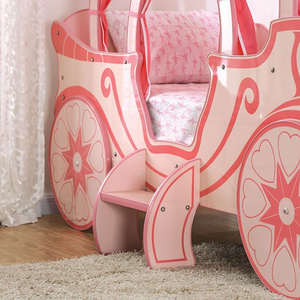 princess carriage toddler bed