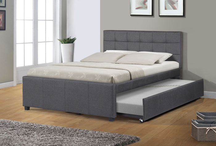 Dominic Grey Trundle Bed