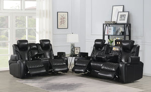 Bismark Living Room Collection (Black)