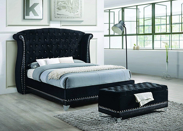 Barzini Tufted Upholstered Bedroom Collection