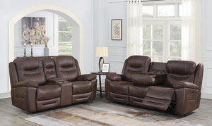 Hemer Living Room Collection (Brown)