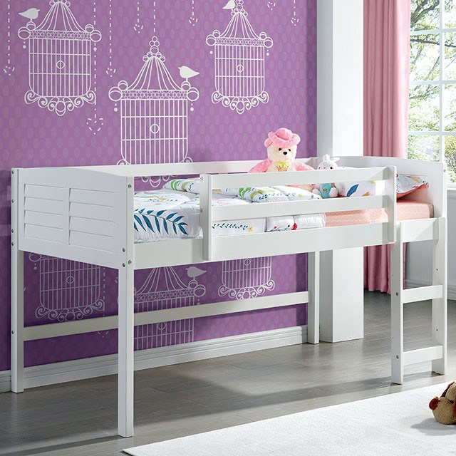 Abigail twin store low loft bed