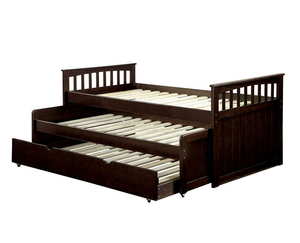Triple Twin DayBed In Espresso