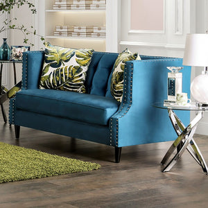 Azuletti Living Room Collection (Dark Teal/Apple Green)