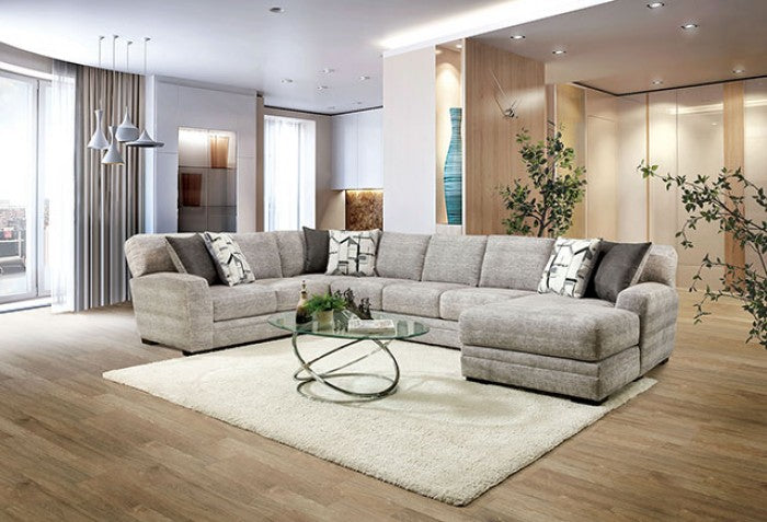 Walthamstow Contemporary Sectional (Grey)