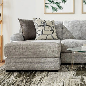 Waltham Contemporary Sectional (Grey)